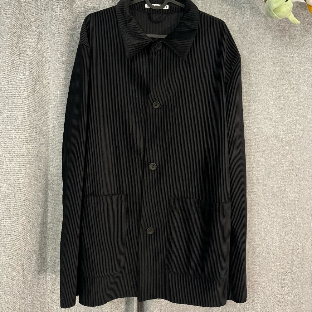 Zara Corduroy Velvet Blazer